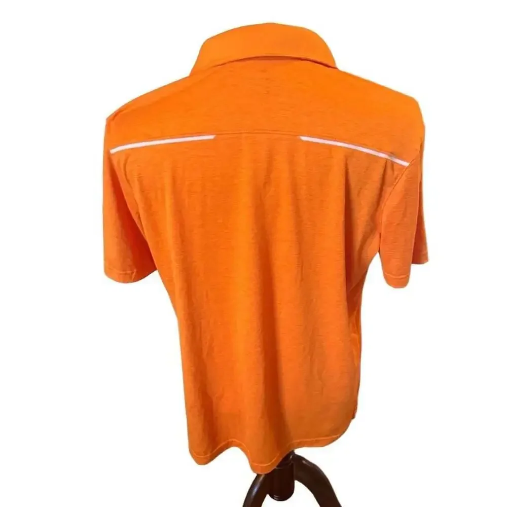 Nike Tennessee Volunteers Dri-Fit Orange Polo Shirt Men's Large